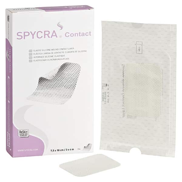 SPYCRA Contact Silikonwundauflage 10 x 10 cm