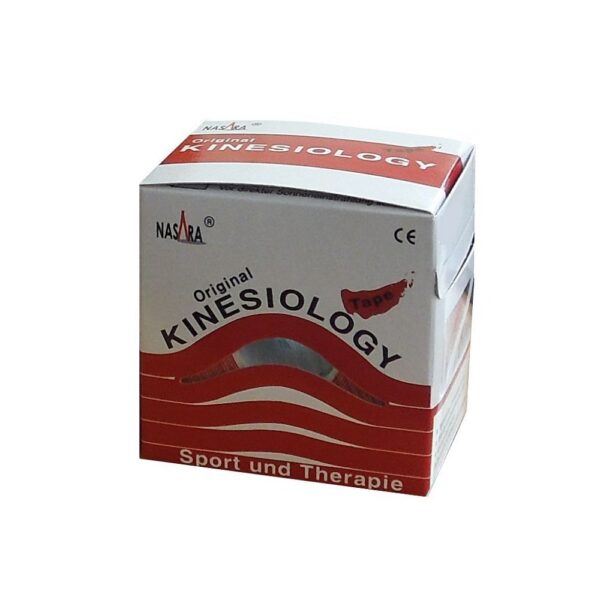 NASARA Kinesiologie Tape 5 cmx5 m rot