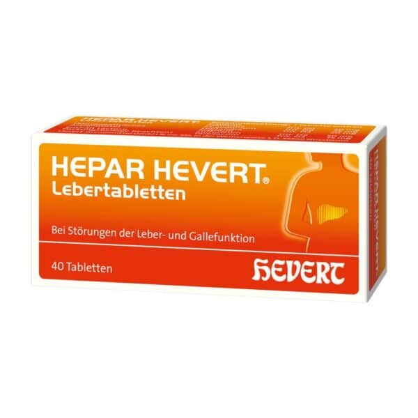 HEPAR HEVERT LEBERTABLETTEN