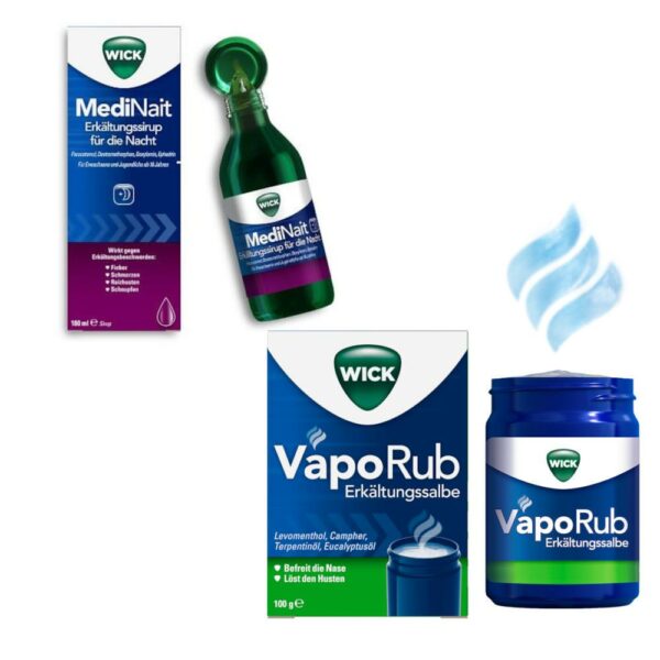 Wick MediNait + VapoRub Set