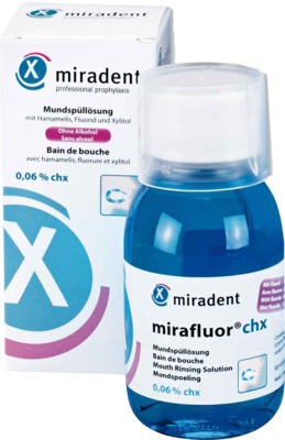 MIRADENT Mundspüllösung mirafluor chx 0