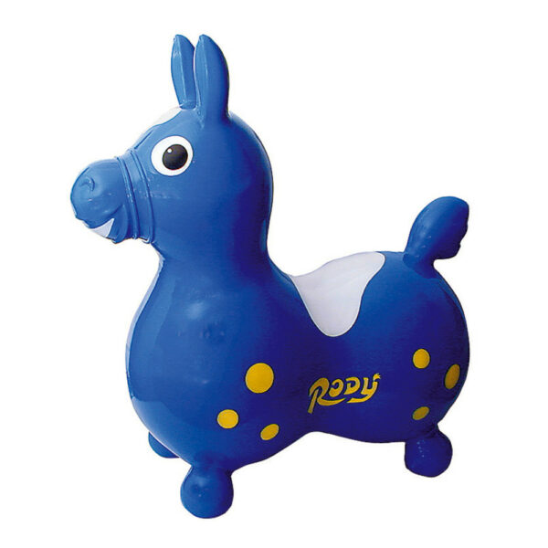 RODY Sprungpferd blau Hüpftier