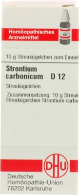 STRONTIUM CARBONICUM D 12 Globuli