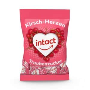 intact Herzen Traubenzucker