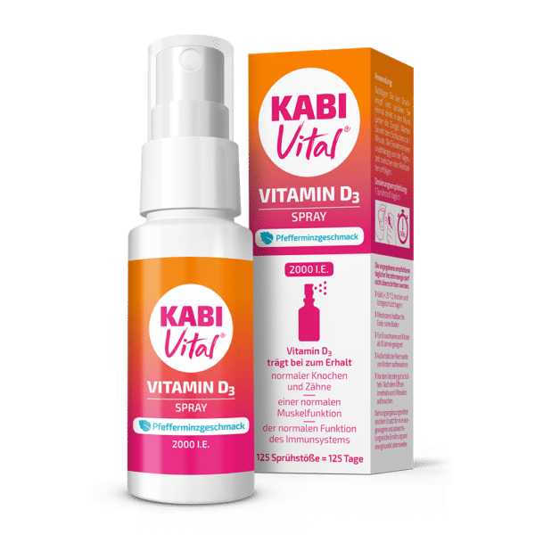 KabiVital Vitamin D3 Spray 2000 I.E. Pfefferminz