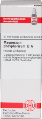 MAGNESIUM PHOSPHORICUM D 6 Dilution