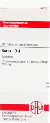 BORAX D 4 Tabletten