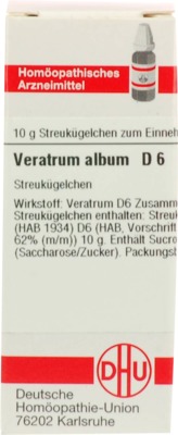 VERATRUM ALBUM D 6 Globuli