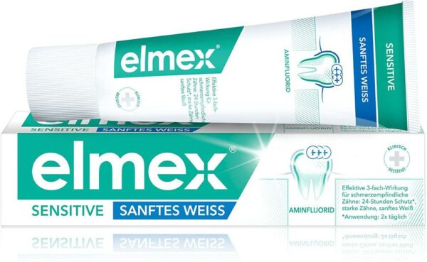 elmex SENSITIVE SANFSTES WEIß Zahnpasta