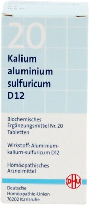 BIOCHEMIE DHU 20 Kalium alum.sulfur.D 12