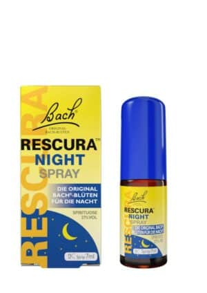 Bachblüten RESCURA NIGHT Spray m. Alkohol