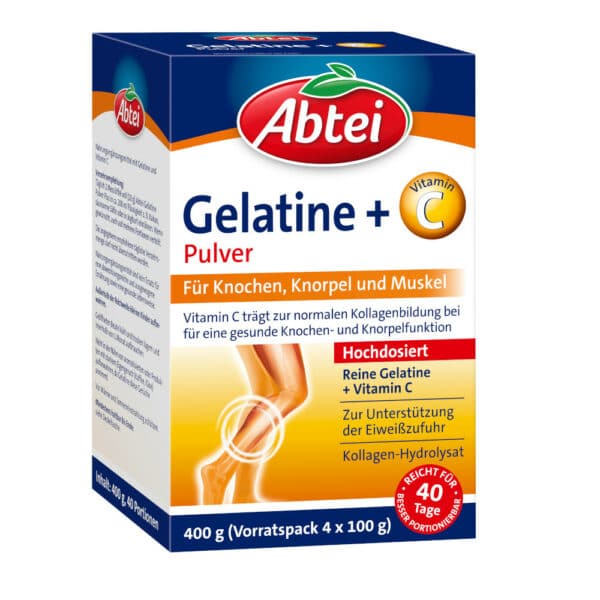 Abtei Gelantine + Vitamin C Pulver