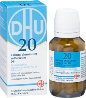 Biochemie DHU 20 Kalium aluminium sulfuricum D6 Tabletten