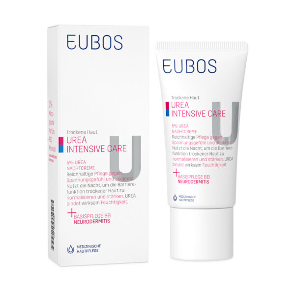 EUBOS TROCKENE Haut Urea 5% Nachtcreme