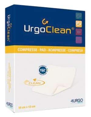 URGOCLEAN Ag Vlieskomp.6x6 cm steril