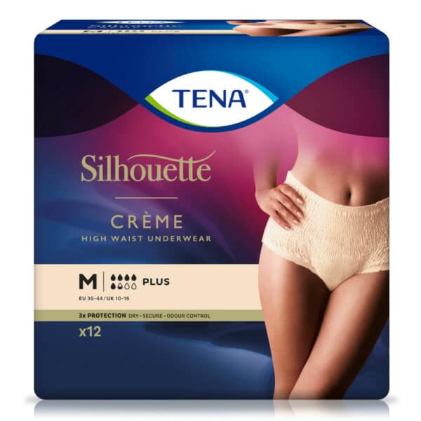 TENA Silhouette CRÈME PLUS M Taillenhohe Pants