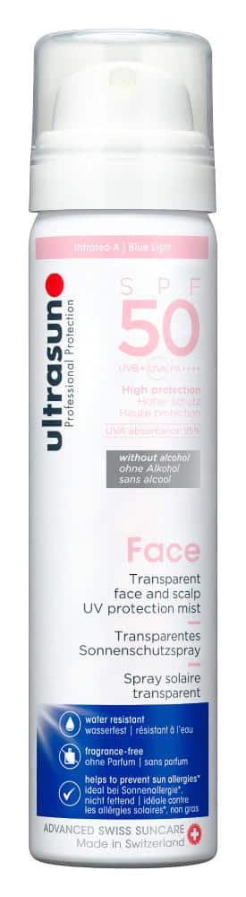 ultrasun Face Transparentes Sonnenschutzspray SPF 50