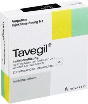 TAVEGIL Injektionslösung 2 mg/2 ml Ampullen