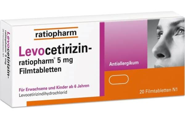 Levocetirizin-ratiopharm 5 mg