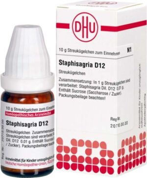 STAPHISAGRIA D 12 Globuli