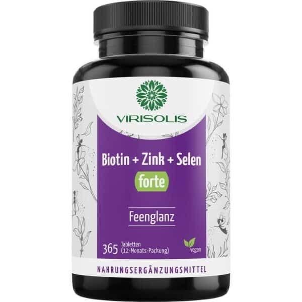 VIRISOLIS Biotin+Zink+Selen forte