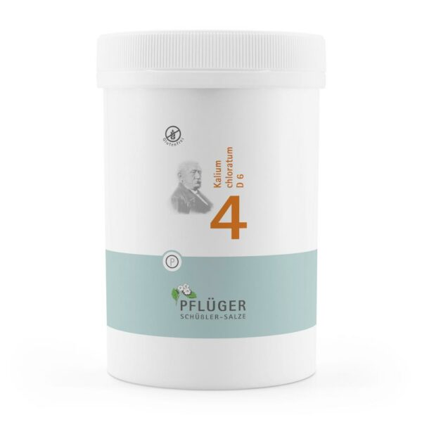 BIOCHEMIE Pflüger 4 Kalium chloratum D 6 Tabletten