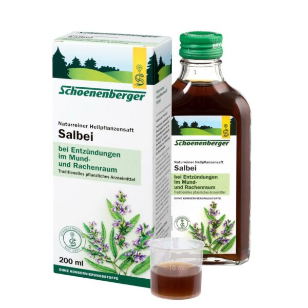 Schoenenberger Salbei Naturreiner Heilpflanzensaft