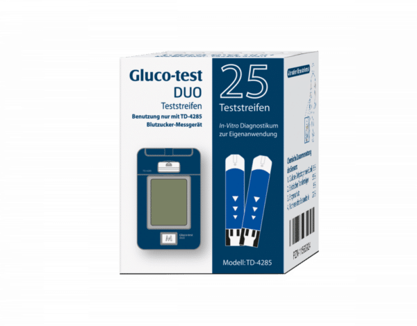 GLUCO TEST DUO Teststreifen