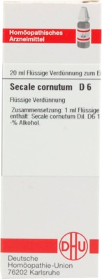 SECALE CORNUTUM D 6 Dilution