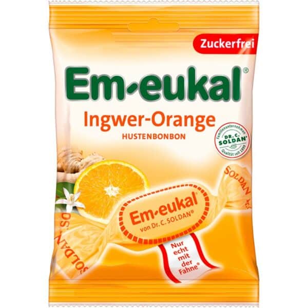 Em-eukal Ingwer-Orange zuckerfrei