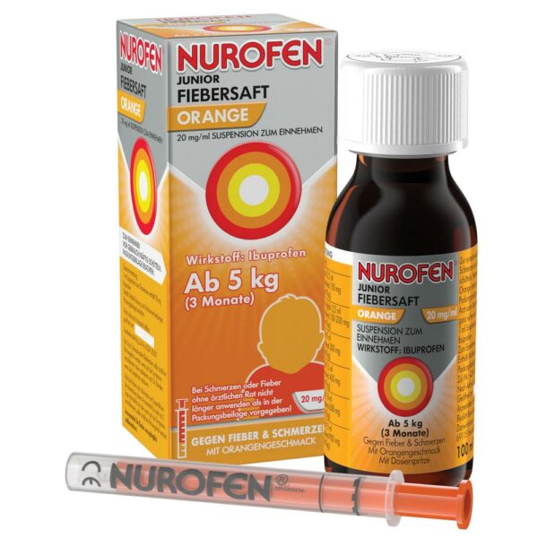 NUROFEN Junior Fiebersaft Orange 20mg/ml